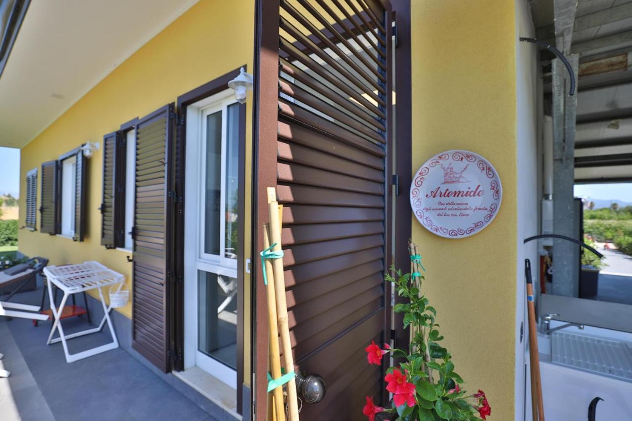 I Giardini Dell'Olimpo Apartment Paestum Ngoại thất bức ảnh