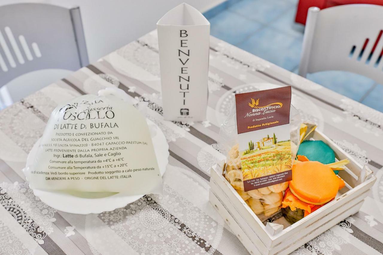I Giardini Dell'Olimpo Apartment Paestum Ngoại thất bức ảnh